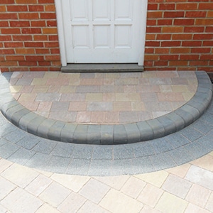 Paved Door Step